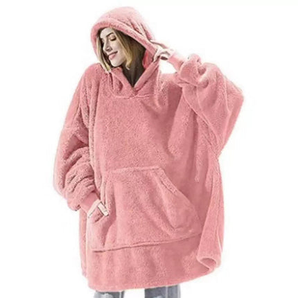 Oversized Hoodie Blanket Sherpa Wearable Fleece Blanket Hoodie Astoria Lifestyle