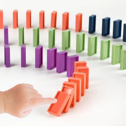 Automatic Domino Train Educational Toy with Domino Laying Function Astoria Lifestyle