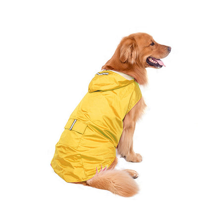 Dog Waterproof Raincoat Hooded Water Resistant Pet Jacket Coat Astoria Lifestyle