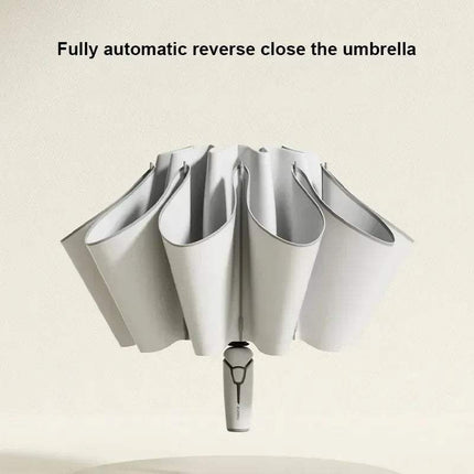 Xiaomi Full Automatic Reverse Umbrella showcasing fully automatic reverse close feature and elegant design. - Astoria Lifestyle