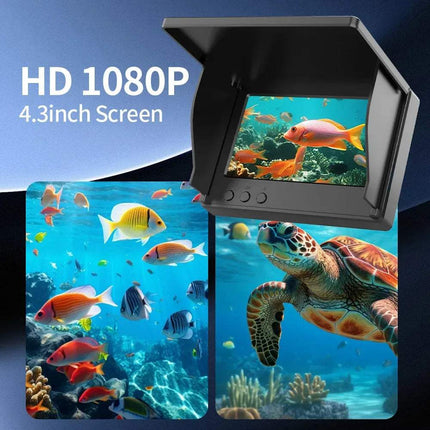 Portable Fishing Camera 4.3” LCD Fish Finder 1080P Underwater View Astoria Lifestyle