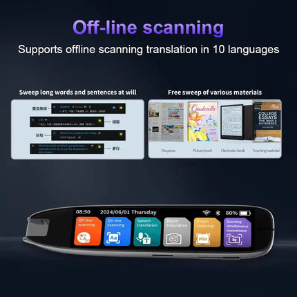 Language Translator Pen Scan Reader with Voice Translation Tool Astoria Lifestyle