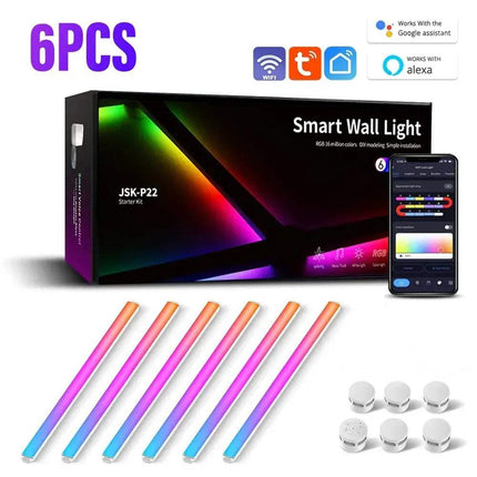 WIFI LED Smart Wall Light Bar Lamp RGBIC Music Sync & App Control - Astoria Lifestyle