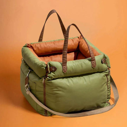 Dog Car Seat Bed with Safety Buckle Cozy & Secure Travel Bed for Pets Astoria Lifestyle