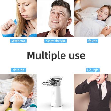 Handheld Nebulizer Portable Quiet Fine Mist Inhalation Device