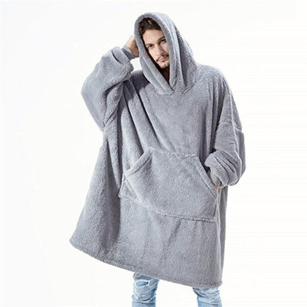 Oversized Hoodie Blanket Sherpa Wearable Fleece Blanket Hoodie Astoria Lifestyle