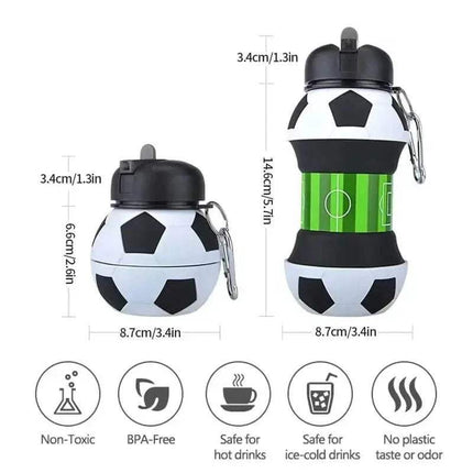 Foldable Sports Ball Bottle
