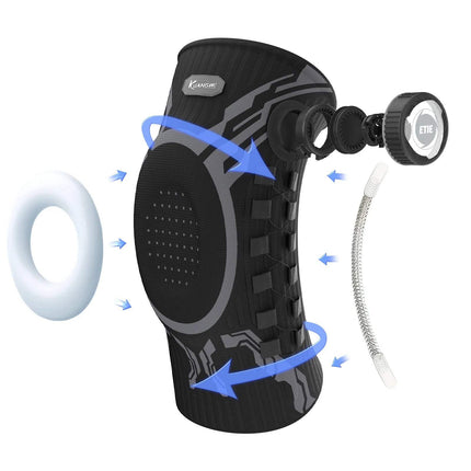 Adjustable Knee Brace with Patella Support Stabilizer Astoria Lifestyle