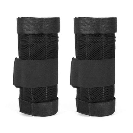 Adjustable Weighted Vest training accessories for strength and endurance workouts, featuring durable black mesh design.