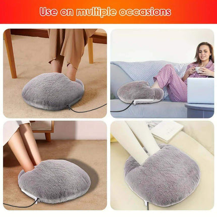 Feet Warmer on multiple occasions, providing cozy comfort and warmth for different activities at home.