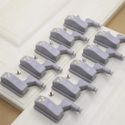 Multiple LED Cabinet Hinge Lights for Easy, Automatic Illumination