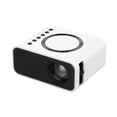 Mini LED Wireless Projector YT300 on a white background