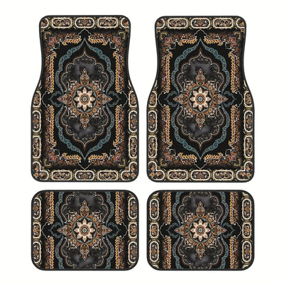 Persian Car Mat featuring intricate patterns and rich colors for stylish and comfortable interiors.