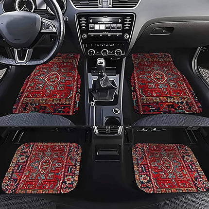 Persian Car Mat showcasing intricate designs for stylish and comfortable car interiors.