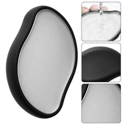 Black and gray Bleame Crystal Hair Eraser for Smooth, Hair-Free Skin