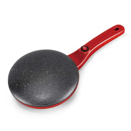 Red Electric Crepe Maker for Pancakes, Crepes & More on a white background