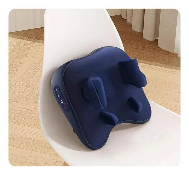 Electric Trapezius Massage Pillow Rechargeable Shiatsu Neck & Shoulder Massager - Astoria Lifestyle