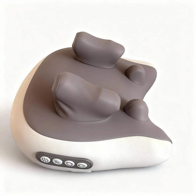 Electric Trapezius Massage Pillow designed for deep relaxation with shiatsu massage and heat function. - Astoria Lifestyle