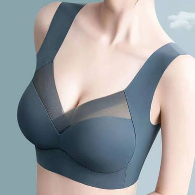 Gray High Support Bra for Women for Maximum Workout Support
