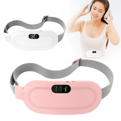 Menstrual Relief Heating Belt designed for instant cramp relief with a display for temperature control and a comfortable fit.