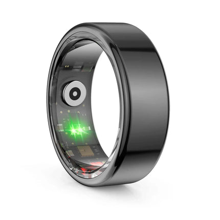 Smart ring with electronic components on a white background. Astoria Lifestyle