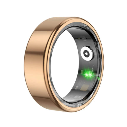 Gold Smart ring on a white background. Astoria Lifestyle