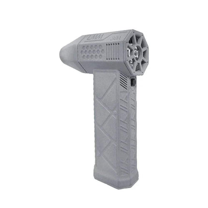 Gray cordless Turbo Jet Blower on a white background