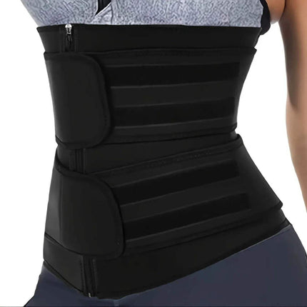 Waist Belt Body Shaper worn by a person on a white background