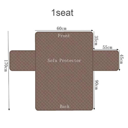 1 seater Waterproof Pet Sofa Cover Ultimate Protection for Your Couch - Astoria Lifestyle