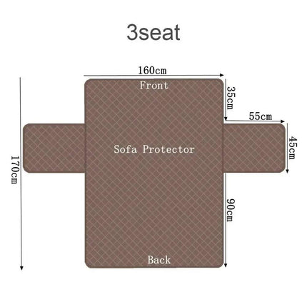 3 seater Waterproof Pet Sofa Cover Ultimate Protection for Your Couch - Astoria Lifestyle
