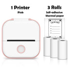 1 Printer (Pink) + 3 Roll