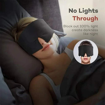Natural Mulberry Silk Sleep Mask Luxurious Comfort Deep Restful Sleep