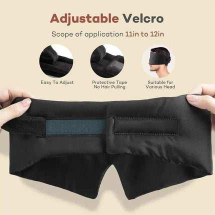 Natural Mulberry Silk Sleep Mask Luxurious Comfort Deep Restful Sleep