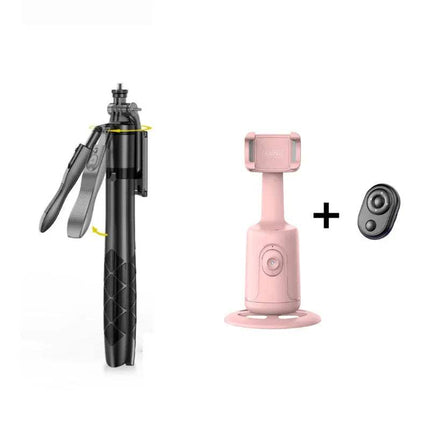 Auto Face Tracking Phone Gimbal with Remote + L16 Selfie Stick Tripod for smooth photography