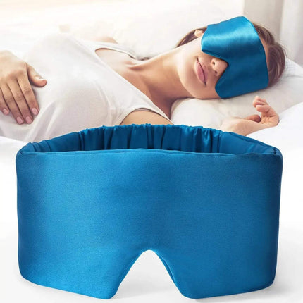 Natural Mulberry Silk Sleep Mask Luxurious Comfort Deep Restful Sleep