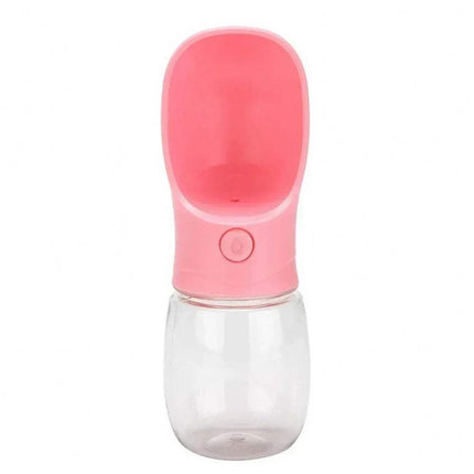 Portable Pet Water Drinking Bottle for easy hydration on the go, with one-press design and mess-free operation.
