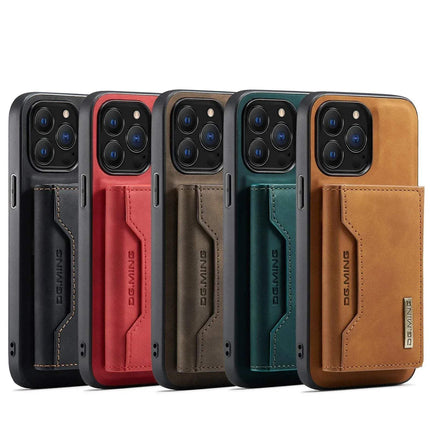 Colorful 2 in 1 Detachable iPhone Leather Case Wallet and Card Holder collection with premium PU leather.