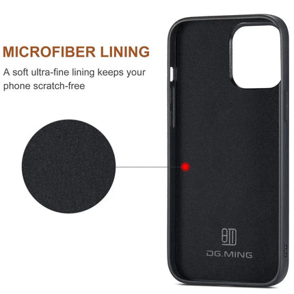 2 in 1 Detachable iPhone Leather Case Wallet and Card Holder - Astoria Lifestyle