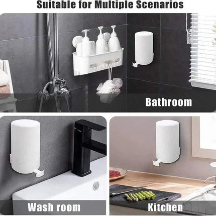 Mess-Free Bar Soap Dispenser suitable for multiple scenarios including bathroom, washroom, and kitchen.