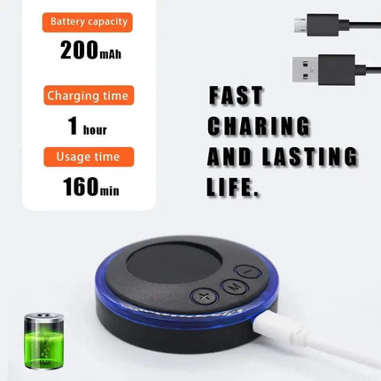 Rechargeable Electric Neck EMS Pulse Massager Pain Relief & Relaxation