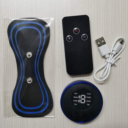 Rechargeable Electric Neck EMS Pulse Massager Pain Relief & Relaxation