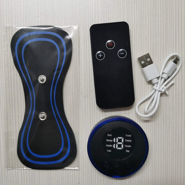Rechargeable Electric Neck EMS Pulse Massager Pain Relief & Relaxation