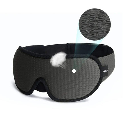 3D Sleeping Mask Block Out Light Soft Padded Deep, Restful Sleep