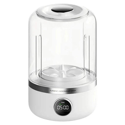 Portable Mini Washing Machine on a white background