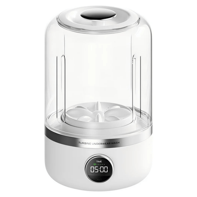 Portable Mini Washing Machine on a white background