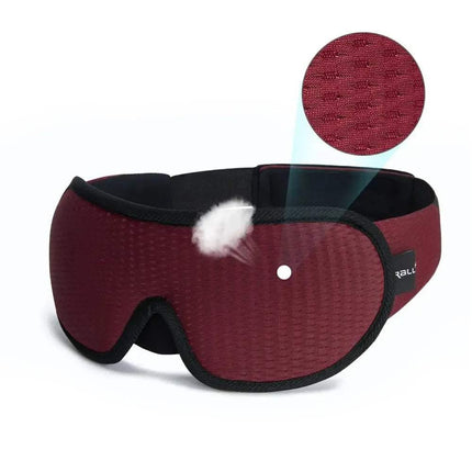 3D Sleeping Mask Block Out Light Soft Padded Deep, Restful Sleep