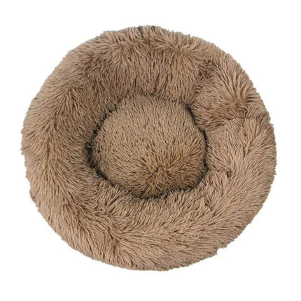 Comfortable Donut Bed for Pets in a cozy, soft design ideal for small dogs and cats.