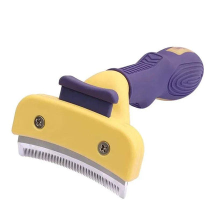 Pet Detangler & Grooming Comb for Dogs & Cats, designed for easy mat and knot removal during grooming.