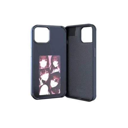 E-Ink DIY Phone Case with anime character design on a white background