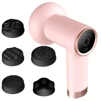 Muscle Relaxation Massage Gun with interchangeable heads for versatile deep tissue therapy